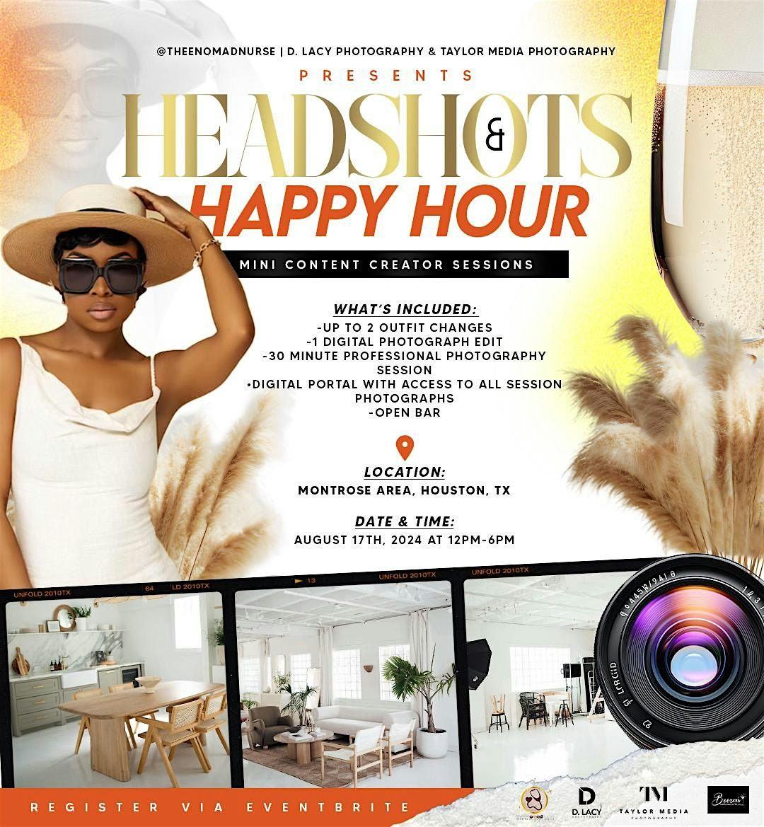 Headshots & Happy Hour