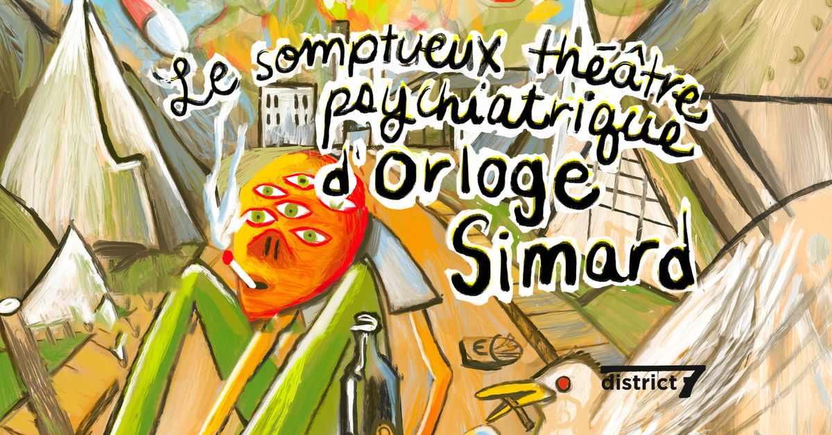 Le somptueux th\u00e9\u00e2tre psychiatrique d'Orloge Simard \/\/ Trois-Rivi\u00e8res