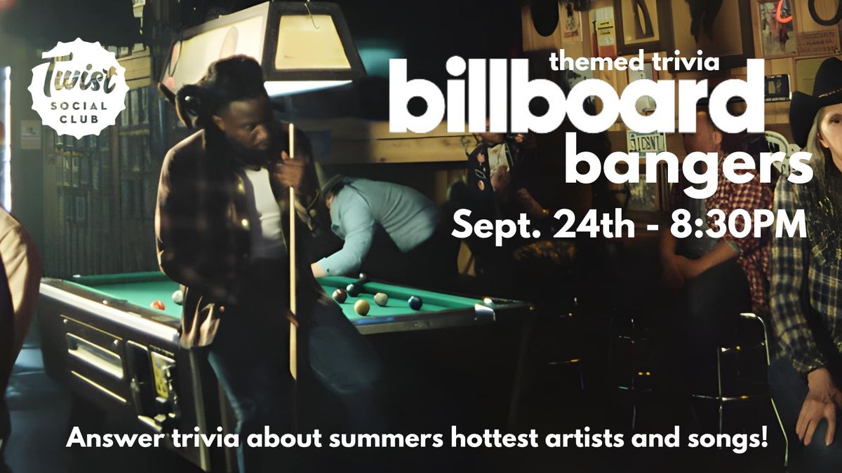 Billboard Bangers Trivia