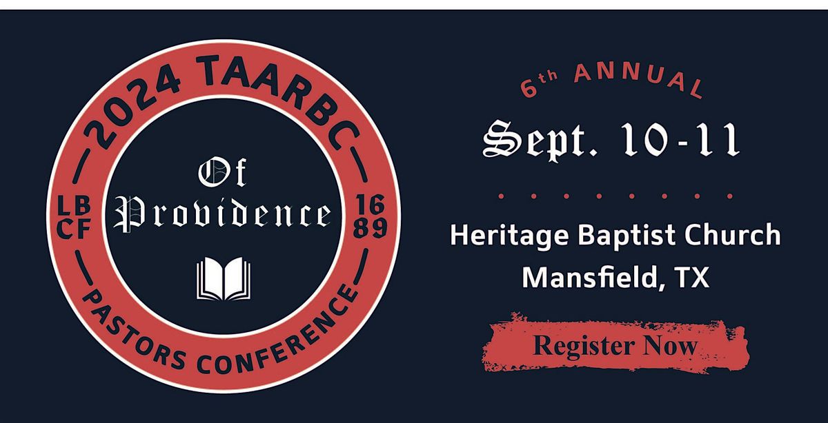 2024 TAARBC Pastors' Conference