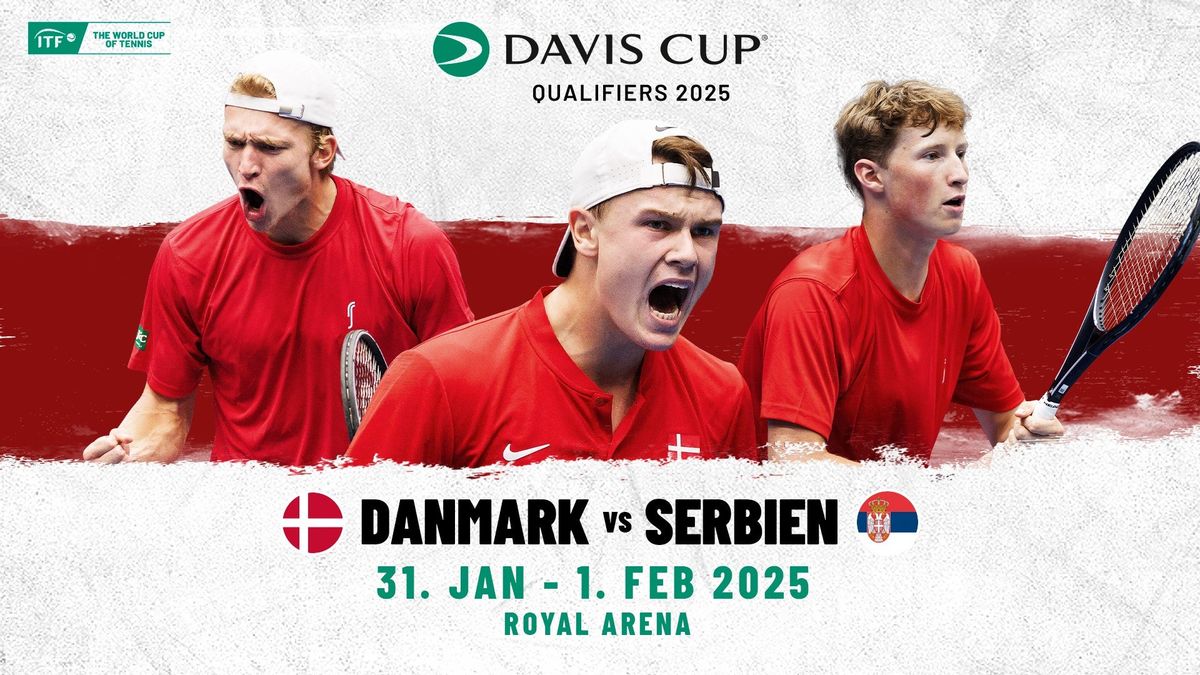 Davis Cup: Danmark vs. Serbien