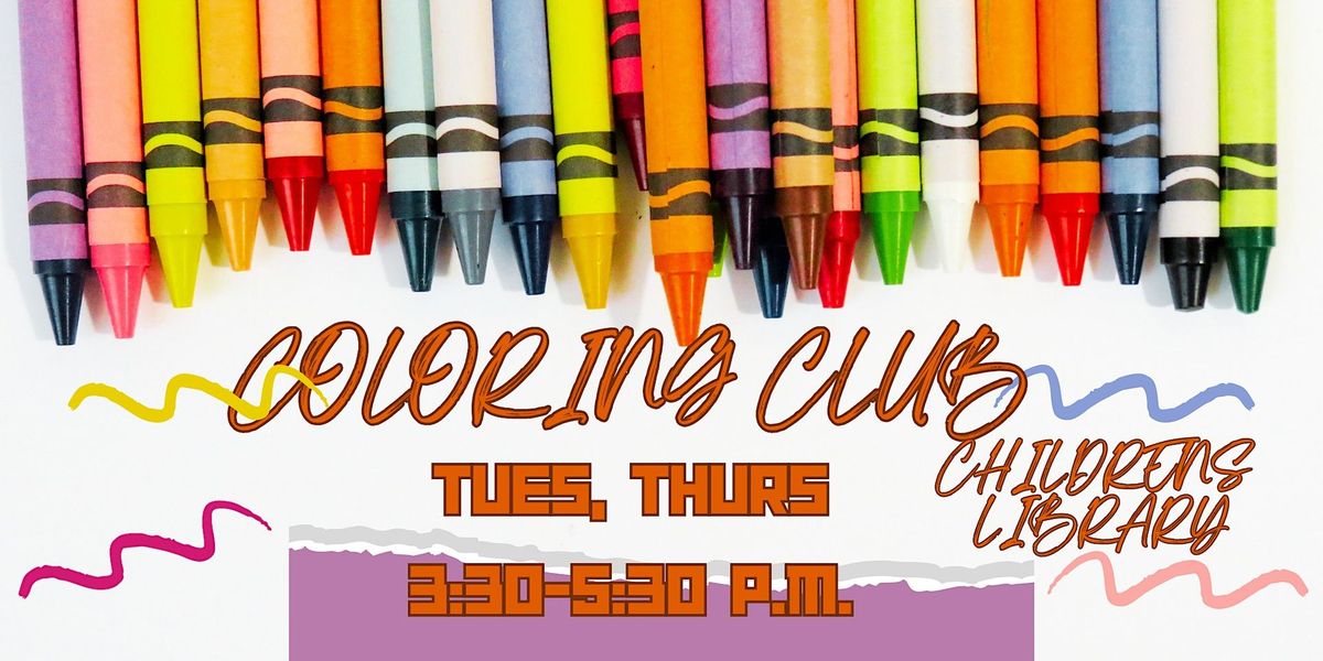 Coloring Club!