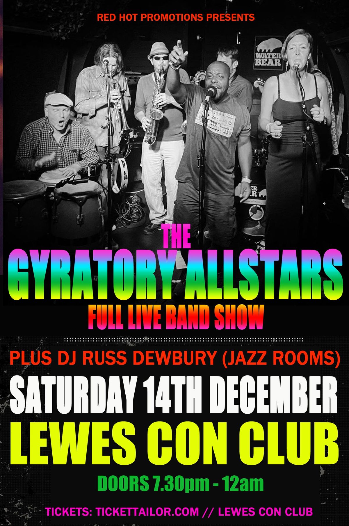 The Gyratory Allstrars \/\/ Russ Dewbury \/\/ Lewes Con Club