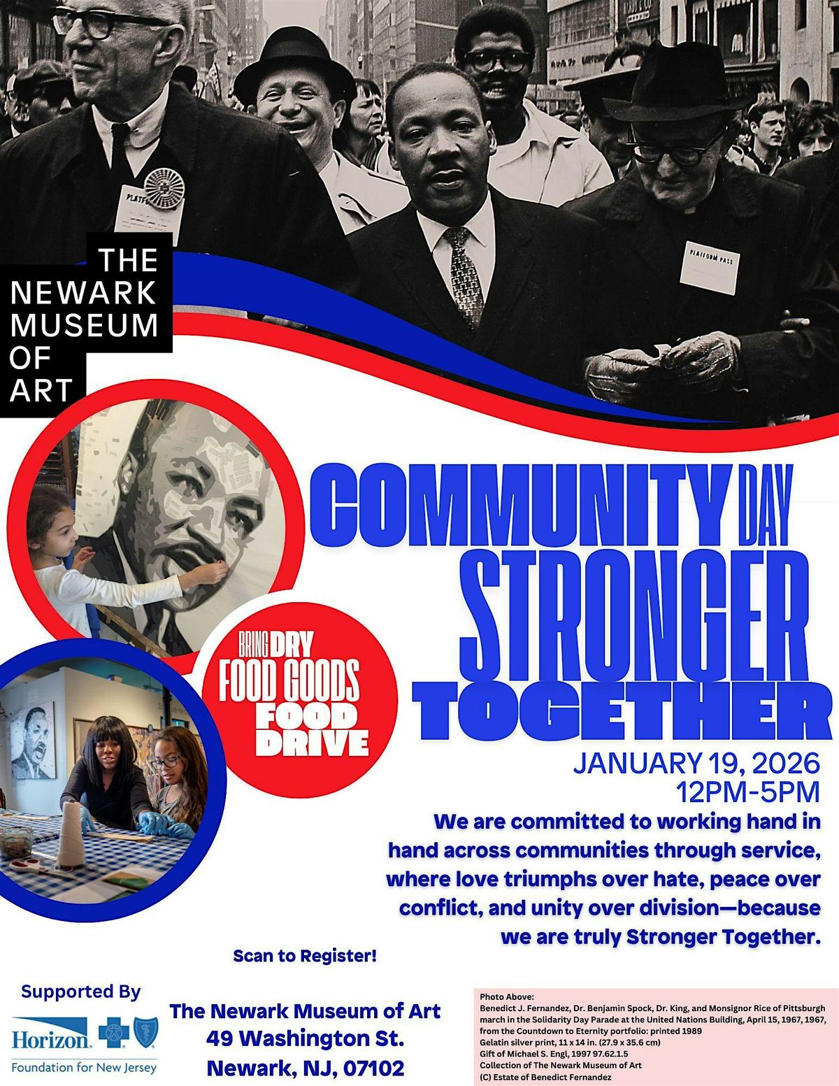 Community Day Martin Luther King Jr: Stronger Together