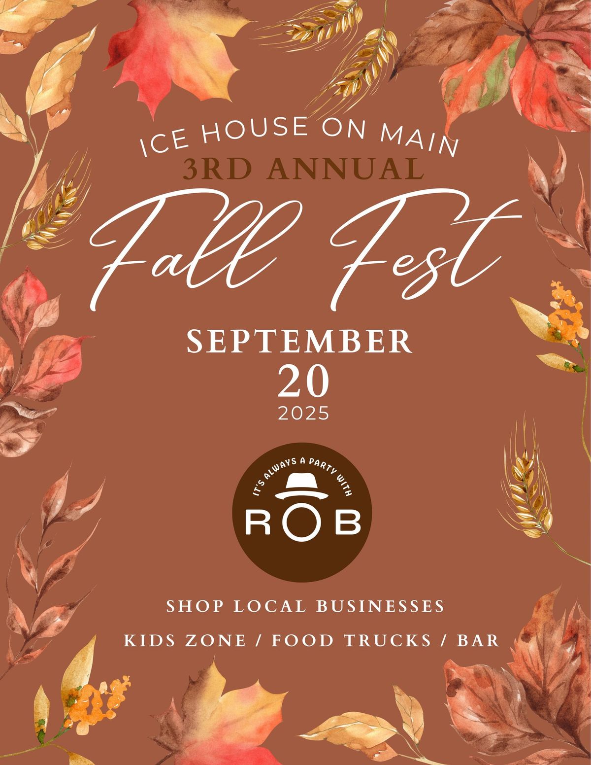 3rd Annual Fall Fest 