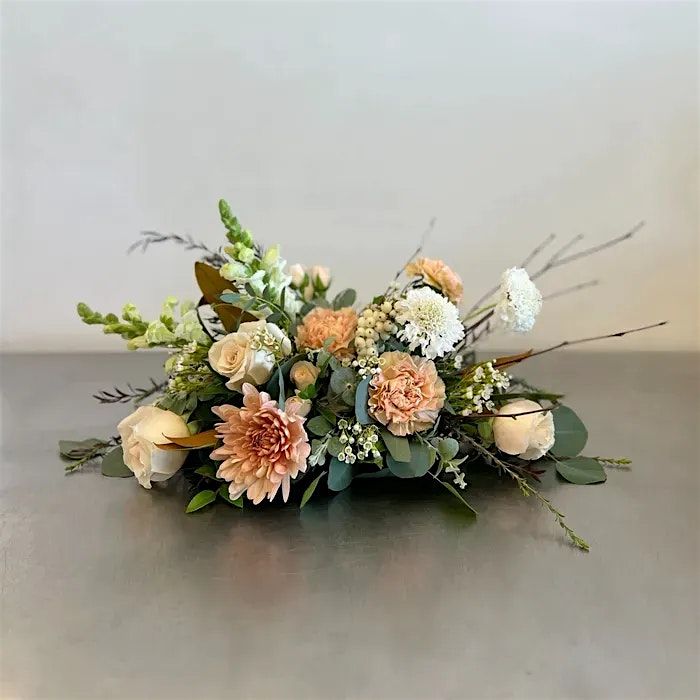 Thanksgiving Arrangement Class with Maidenhair Floral