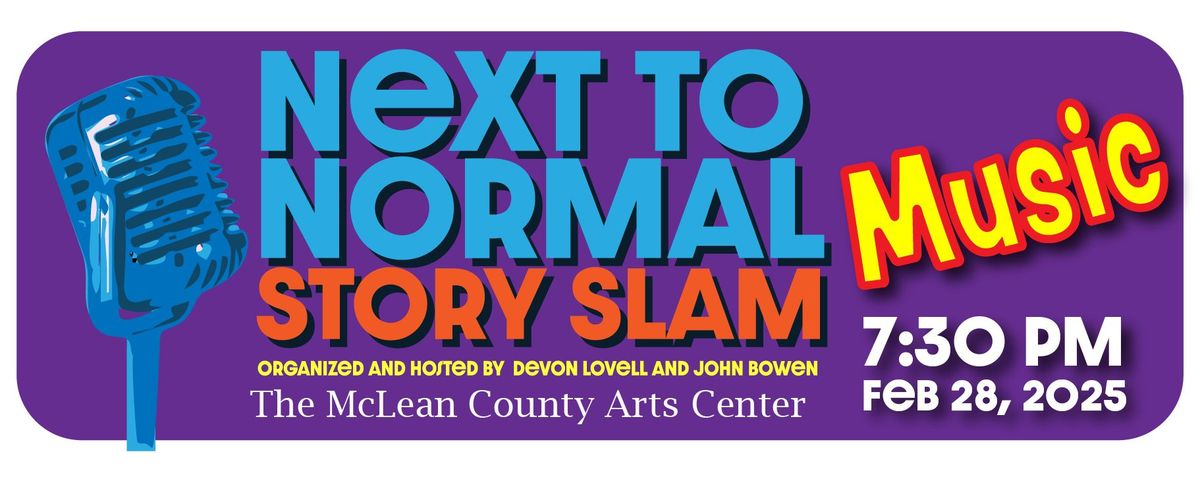 Next to Normal Story Slam: A Song in My Heart