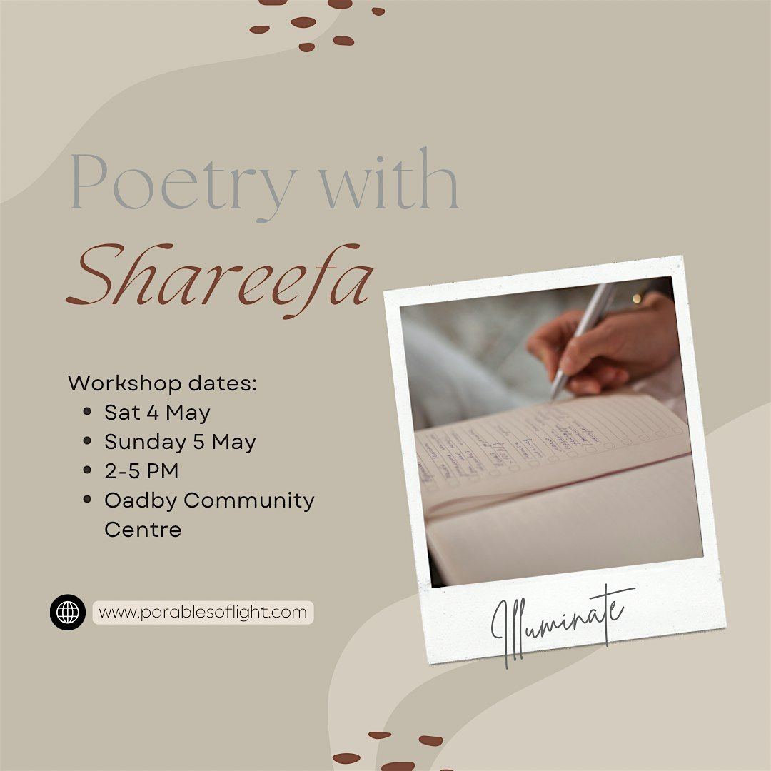 Poetry workshops for illuminate