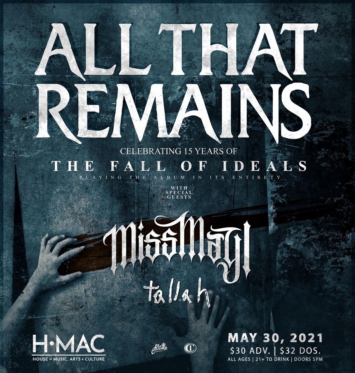 All That Remains "The Fall of Ideals" 15th Anniversary Tour, The