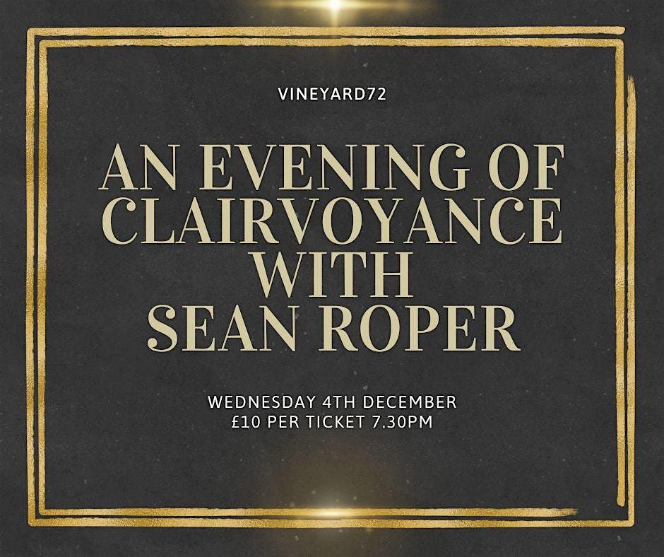 An Evening of Clairvoyance with Sean Roper