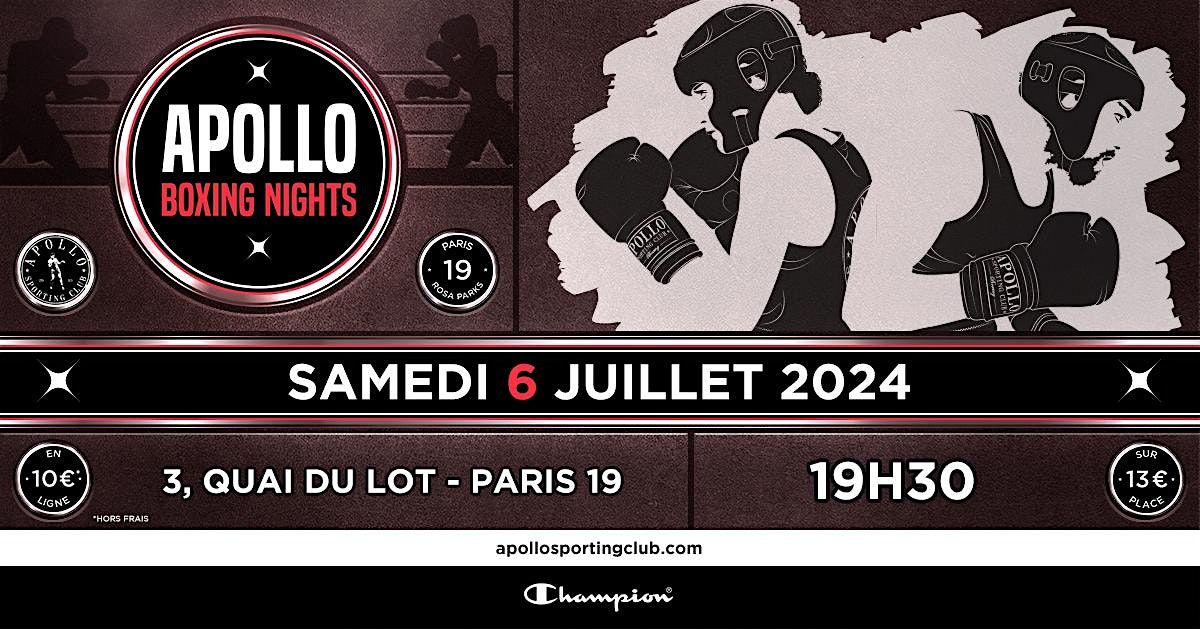 Apollo Boxing Nights 06\/07\/24 - Apollo Paris 19
