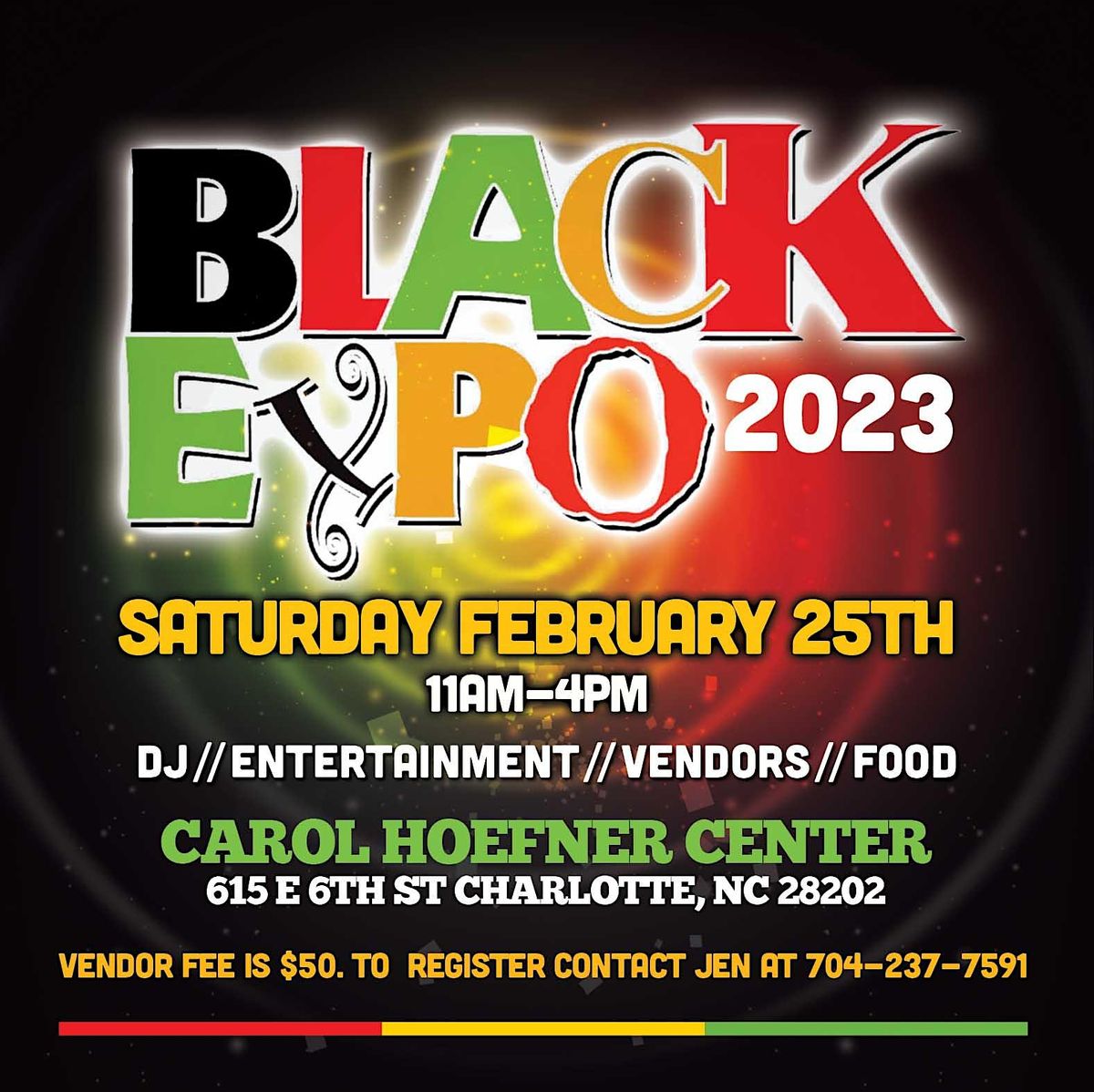 Black Expo 2023, 615 E 6th St, Charlotte, 1 April 2023