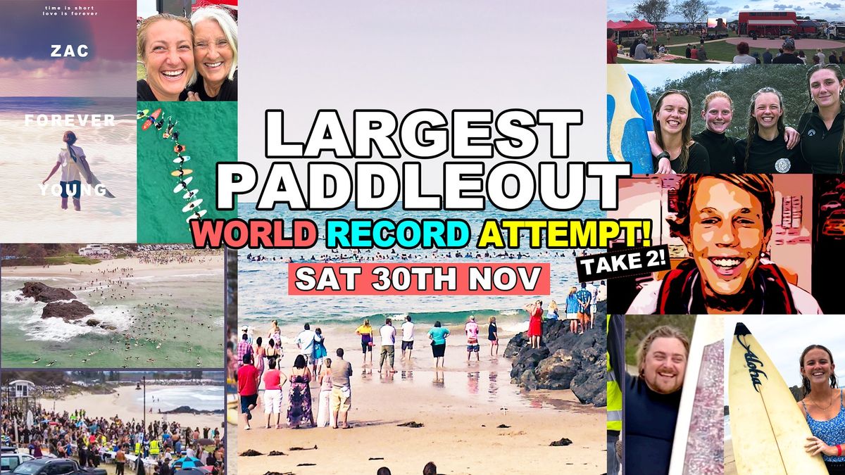 Paddle Out World Record Attempt 2024