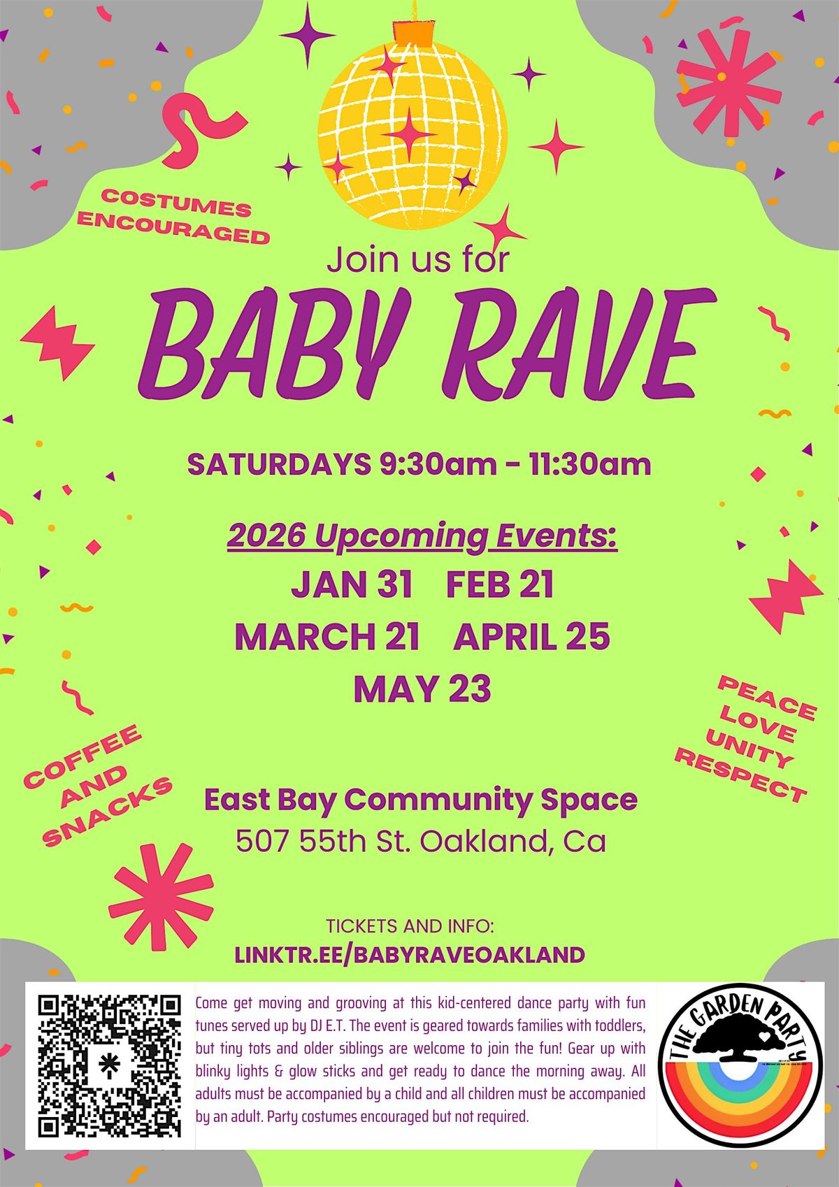 Baby Rave Oakland (5.23.26)