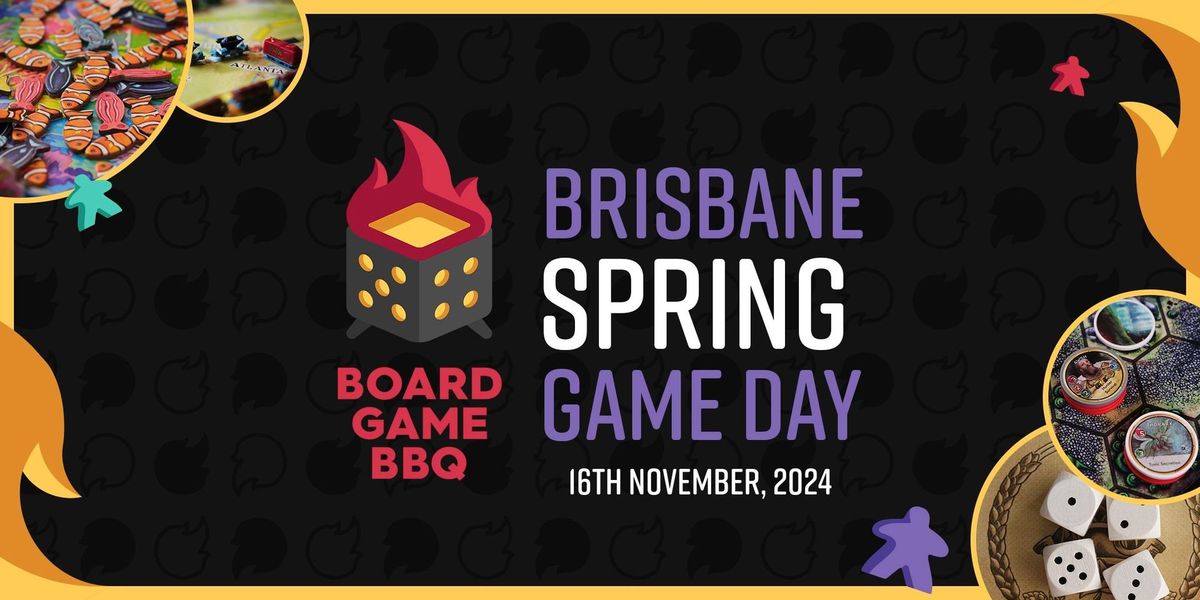 Board Game BBQ Brisbane Game Day Spring 2024