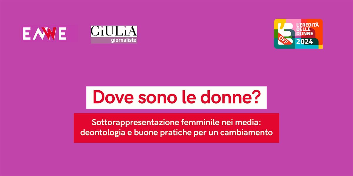 Dove sono le donne?