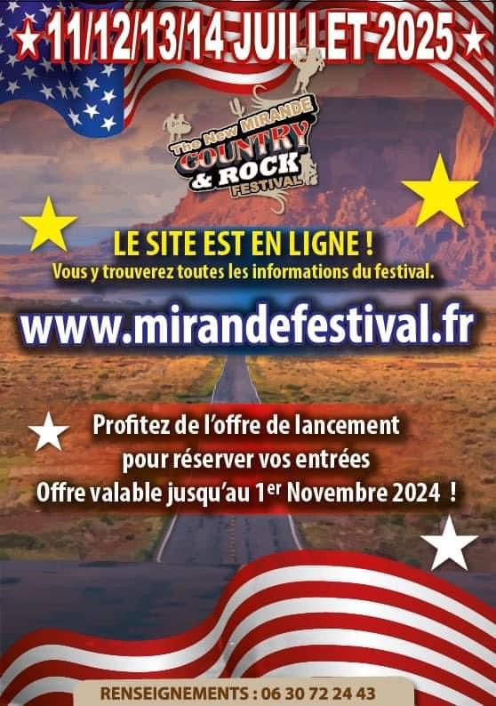 Mirande Festival country 