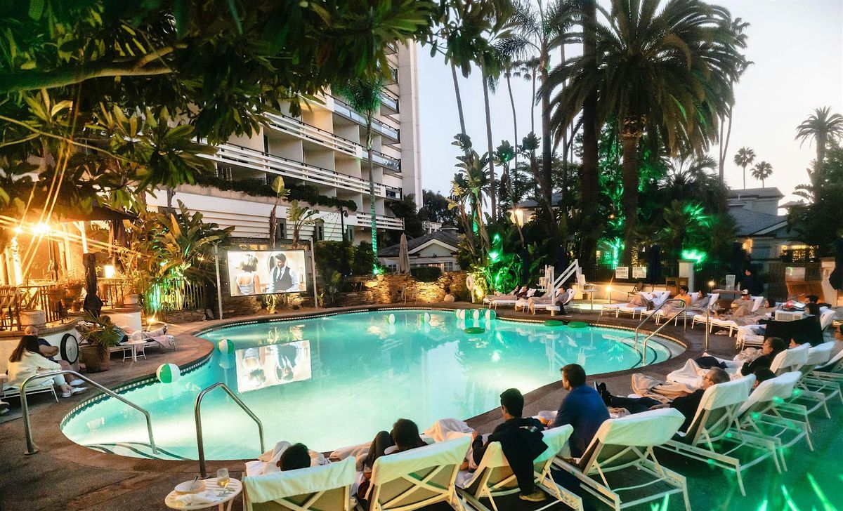 HULU presents Poolside Cinema at Fairmont Miramar Hotel & Bungalows