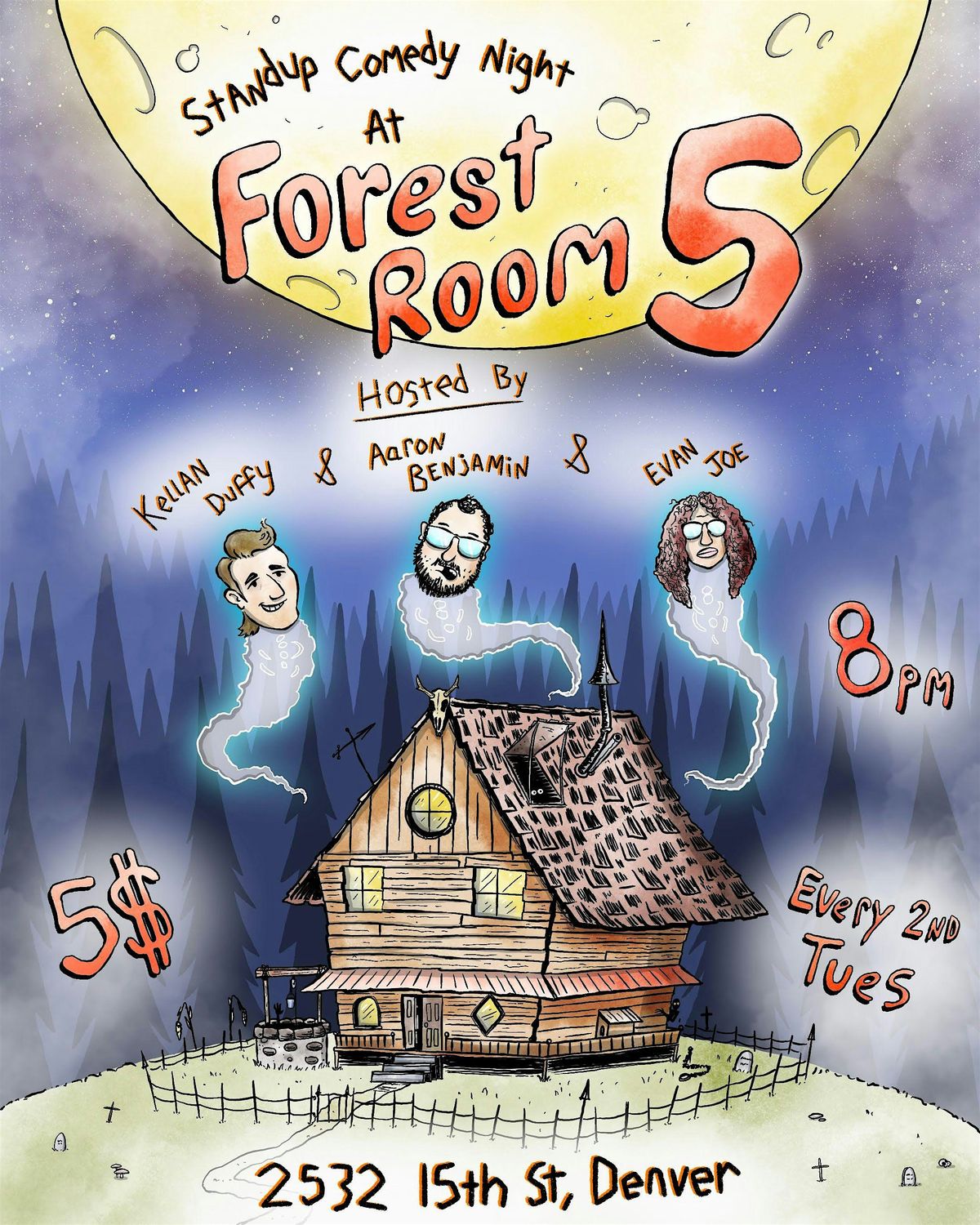 Standup Comedy Night at Forest Room 5