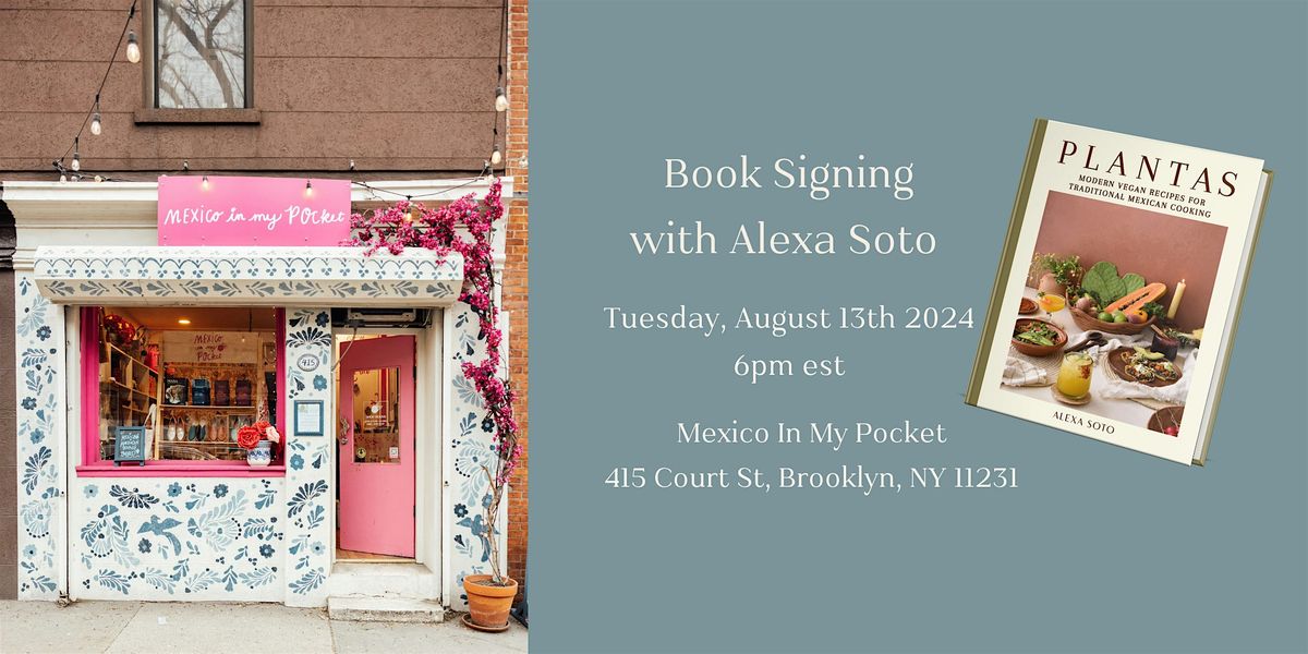 NYC Book Signing at Mexico In My Pocket