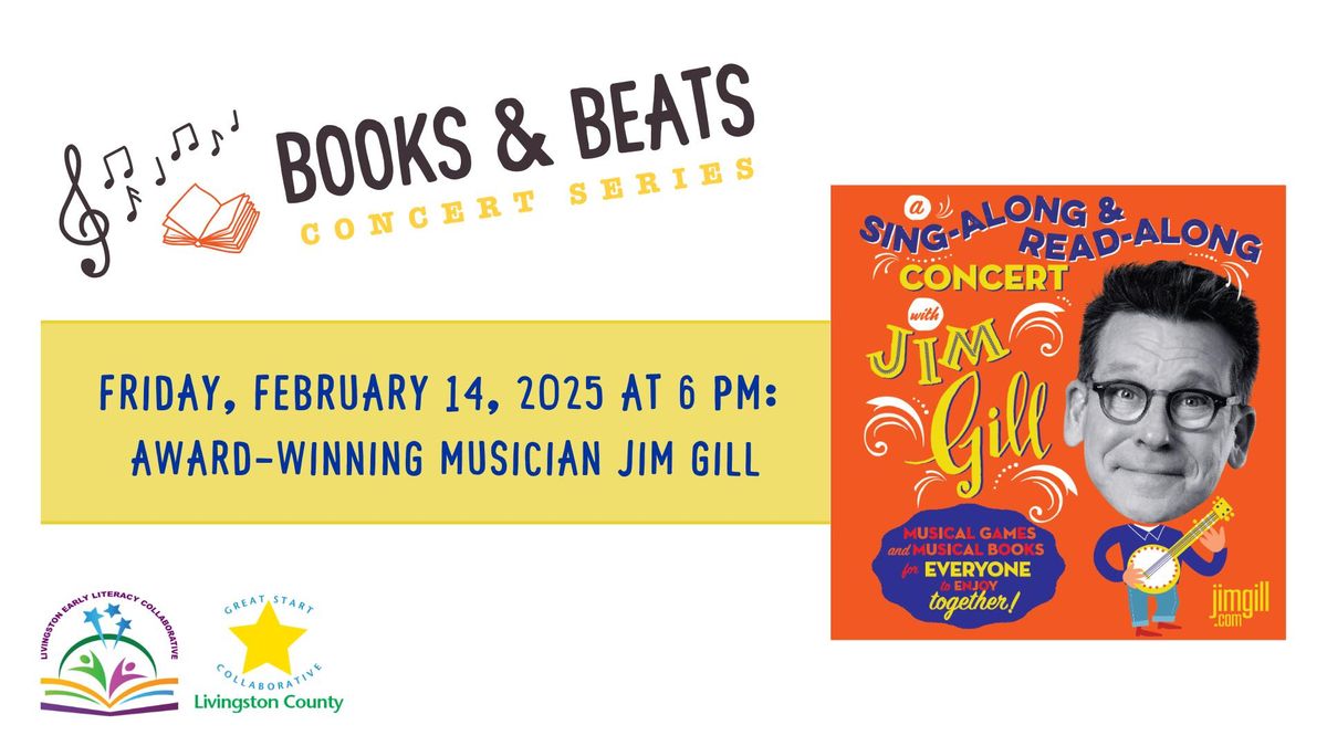 Books & Beats with Jim Gill