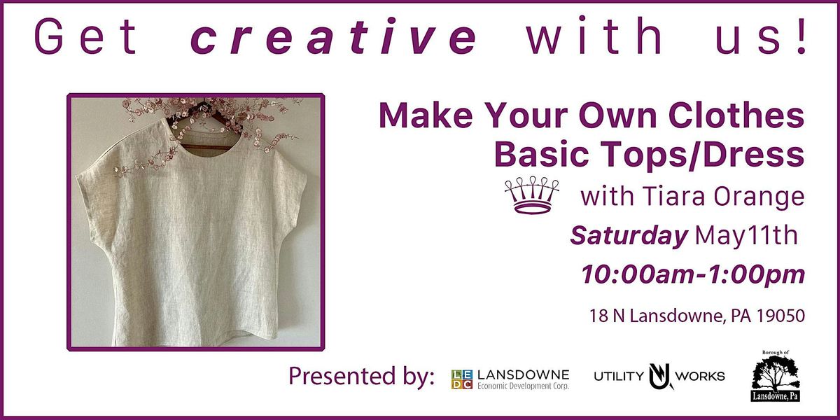 Make Your own Clothes "Basic Top\/Dress"