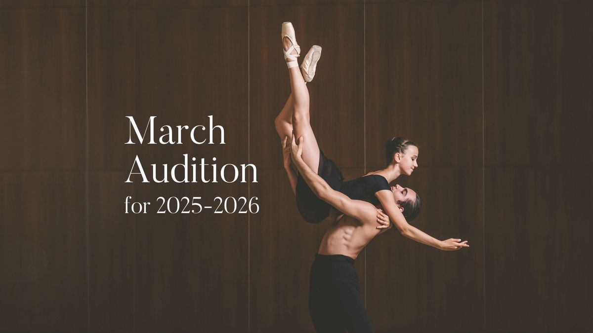  Auditions in Belgium for 2025-2026 (March)