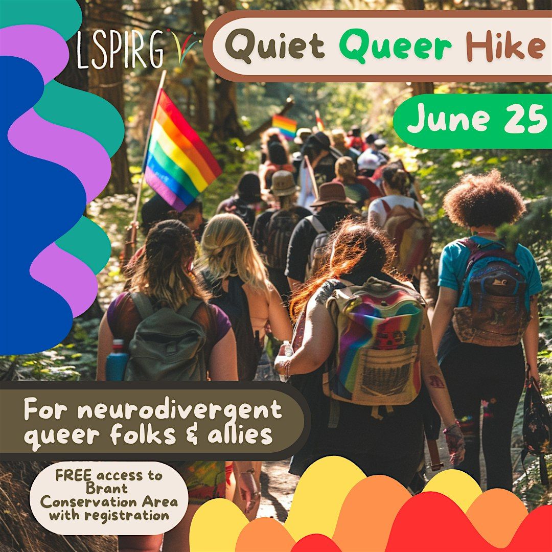 Quiet Queer Hike - RAIN CHECK - Date moved to July 2nd