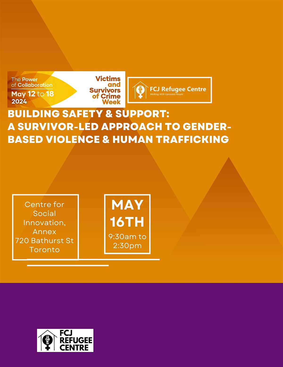 Building Safety & Support for Survivors of HT and GBV