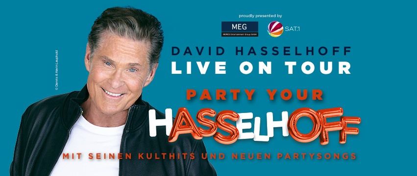 David Hasselhoff \u2022 Party Your Hasselhoff \u2022 Olympiahalle M\u00fcnchen