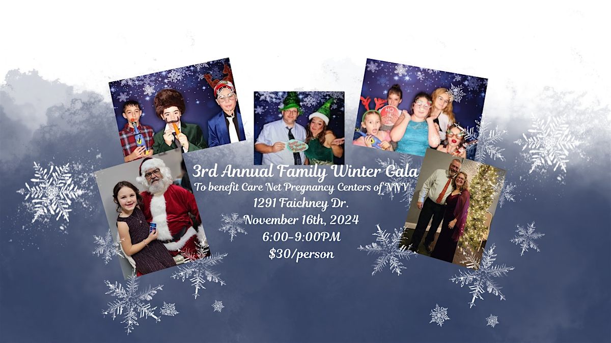 3rd Annual Family Winter Gala