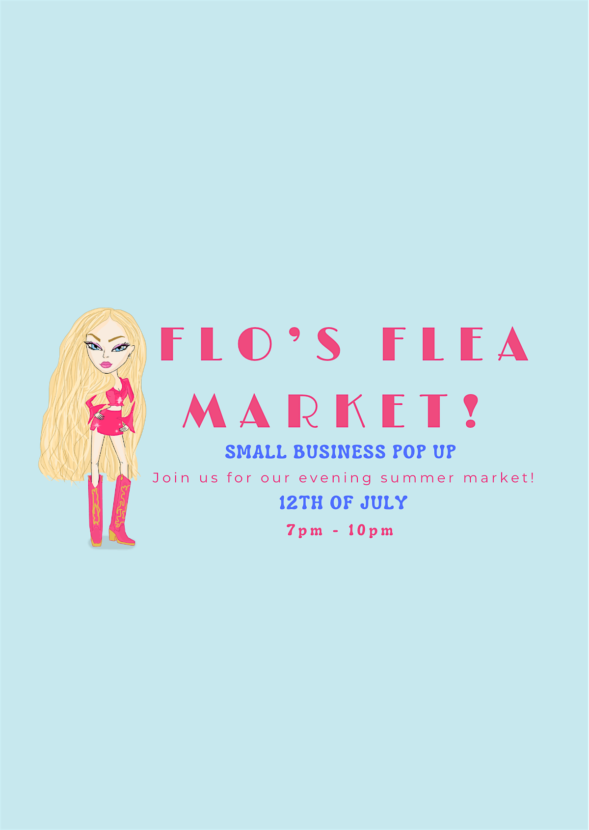 Flo\u2019s flea summer night market