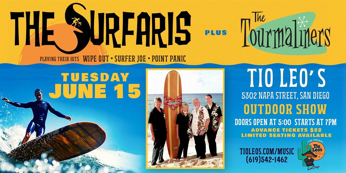 The Surfaris + The Tourmaliners - Live At Tio Leo's San Diego