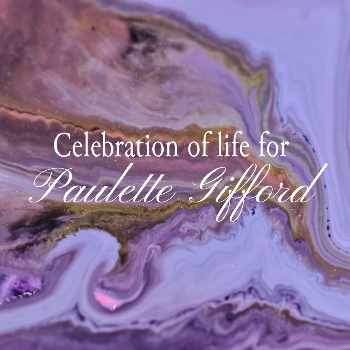 Celebration of Life for Paulette Gifford