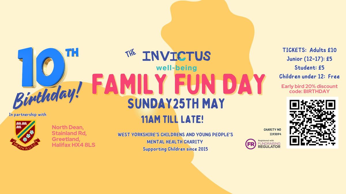 The Invictus Wellbeing Family Fun Day