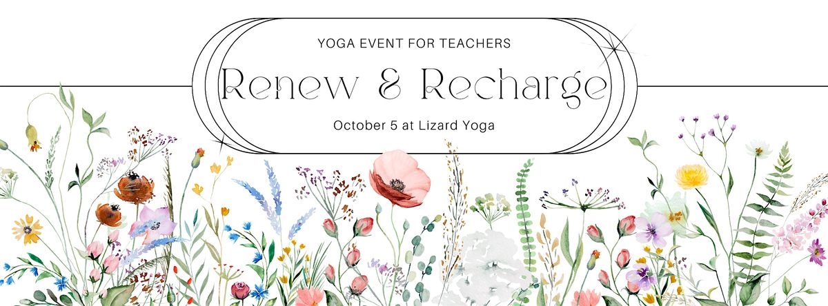 Yoga & Self-Care for School Teachers