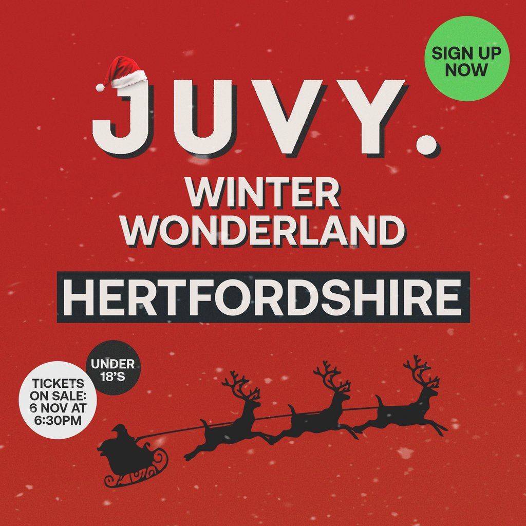 JUVY Under 18s  - Xmas Tour - Mon 29 December - HERTFORDSHIRE