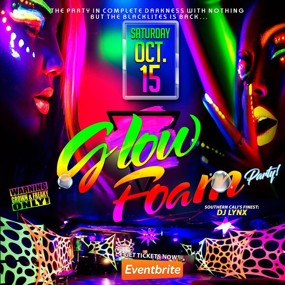 Glow Foam Party