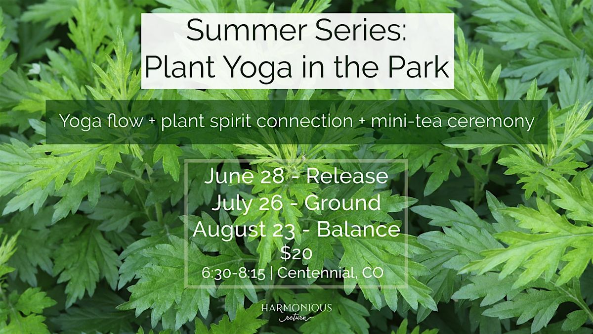 Plant Yoga in the Park