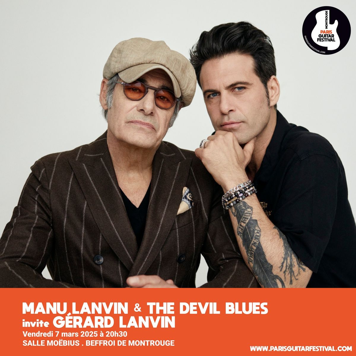 Concert Manu Lanvin & The Devil Blues - G\u00e9rard Lanvin