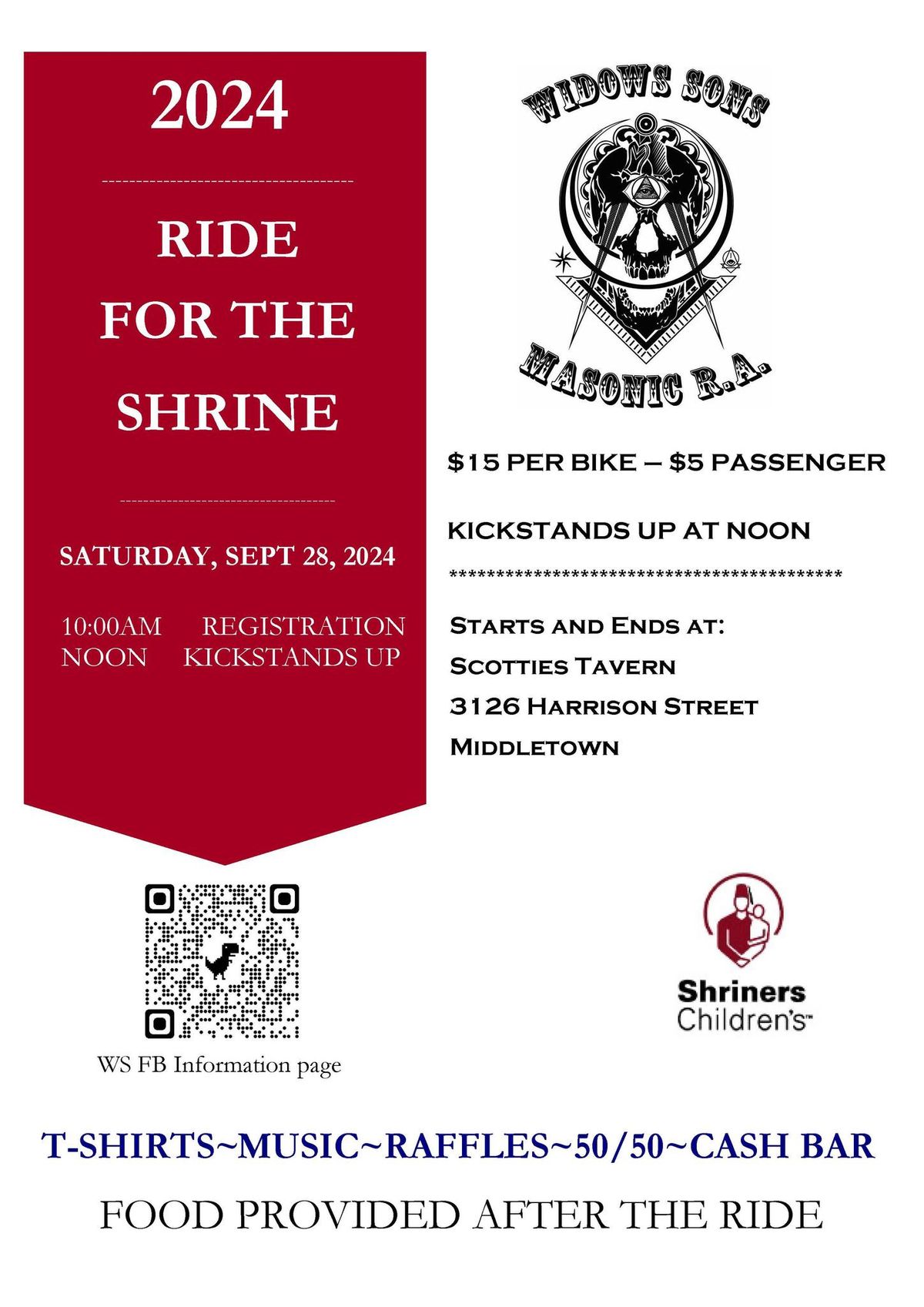 2024 Ride for the Shrine