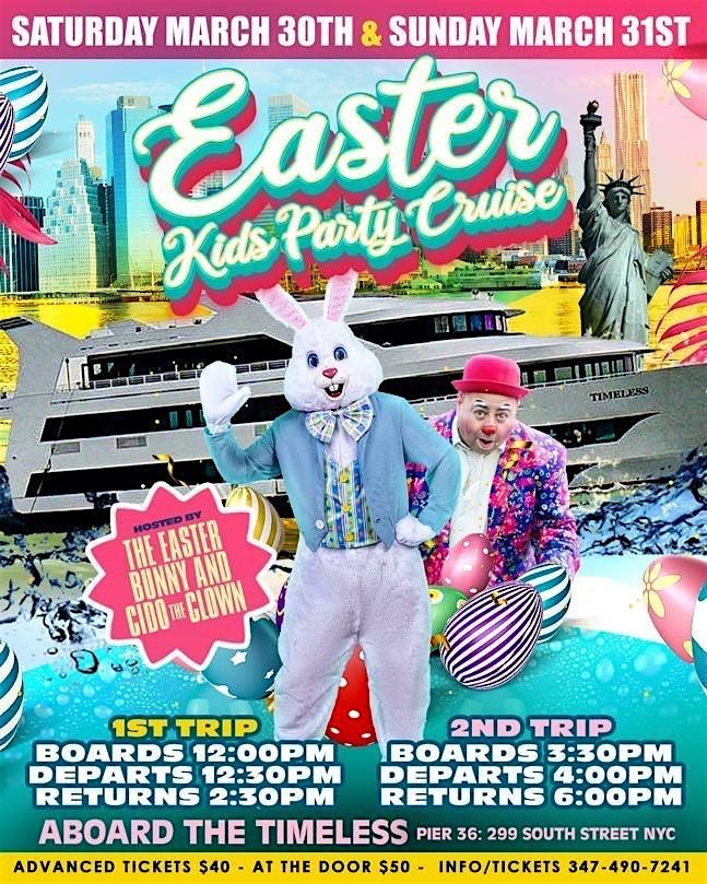 KIDS EASTER BOAT PARTY 2024 | NYC