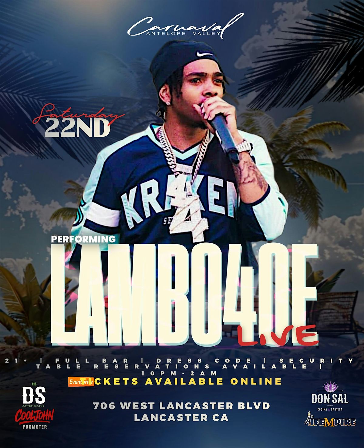 LAMBO4OE LIVE IN LANCASTER