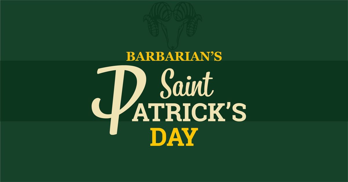 Saint-Patrick\u2019s with the Barbs! 