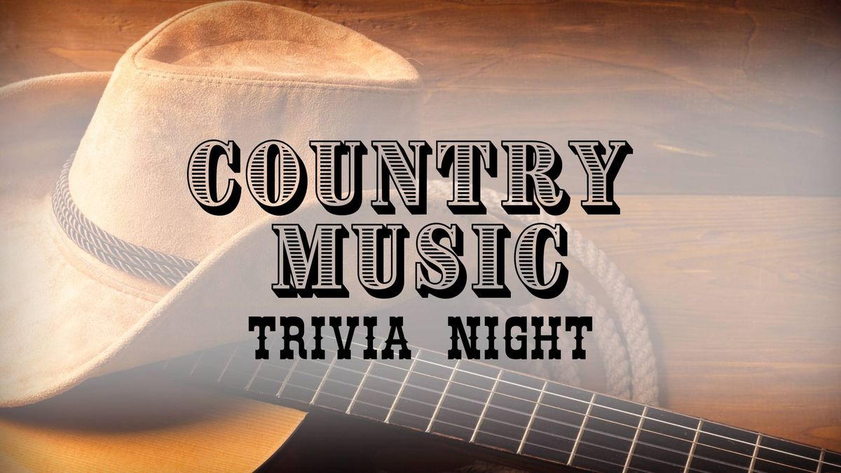 Country Music Trivia Night