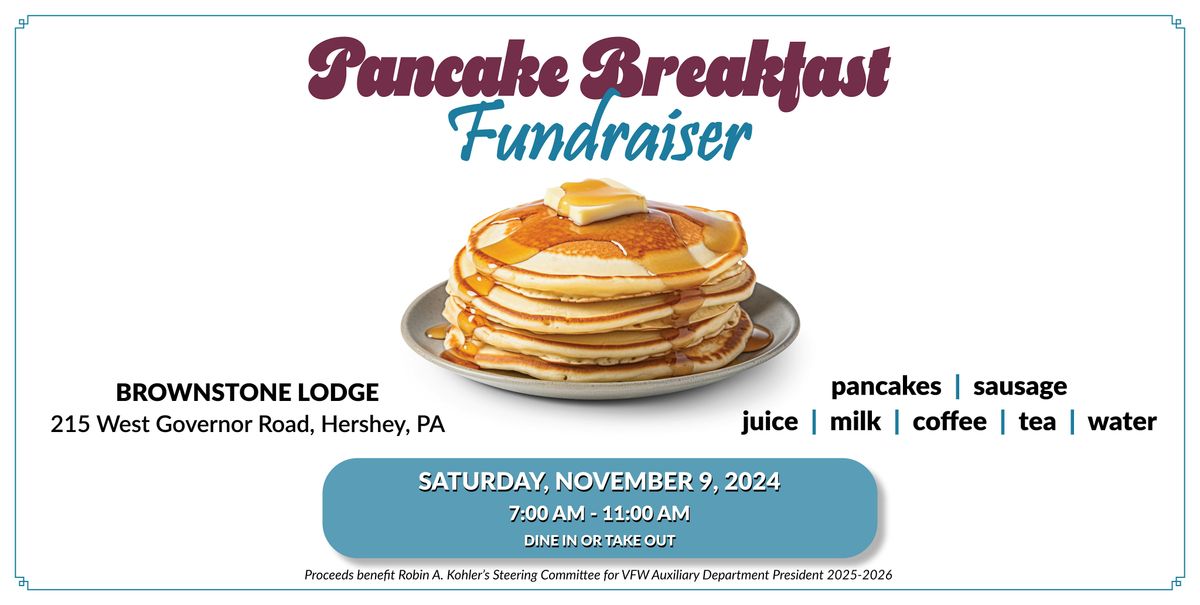 Pancake Breakfast Fundraiser