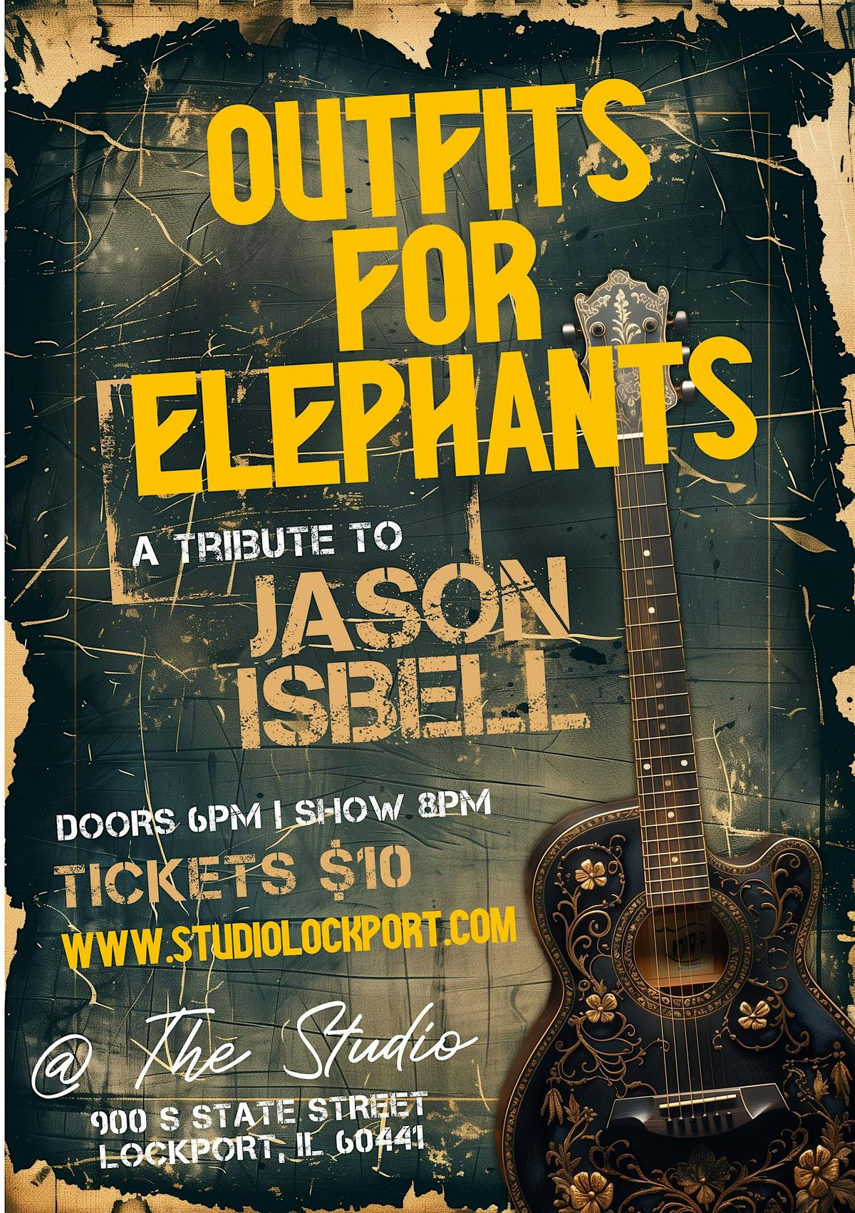 Outfits For Elephants - A Jason Isbell Tribute LIVE at The Studio!