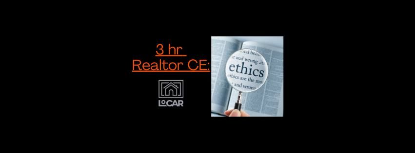 Code of Ethics: 3 hr Realtor CE