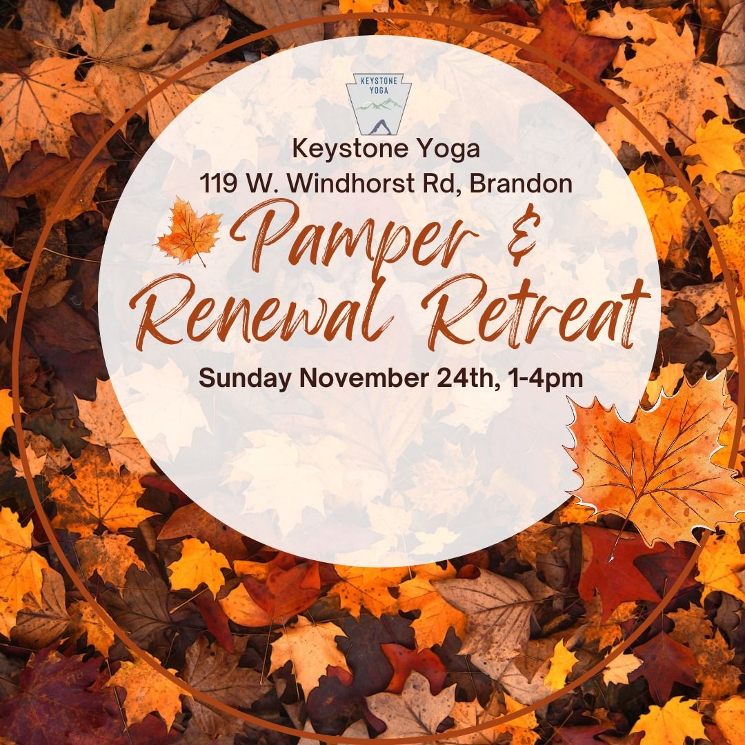 Pamper & Renewal Day Retreat