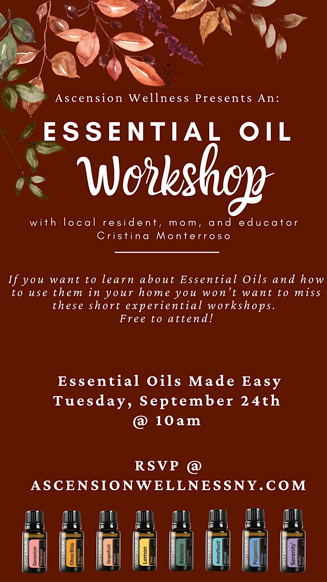 Essential Oil Workshop